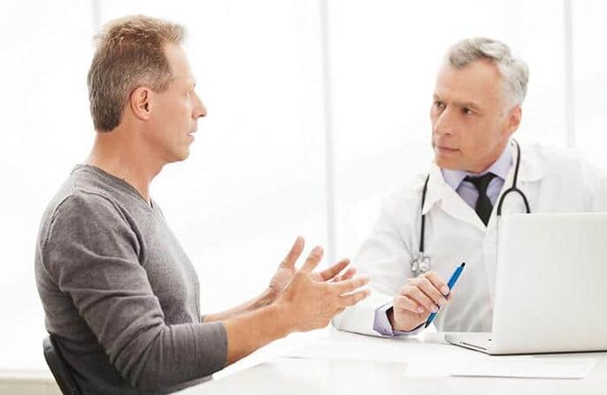 Consulenza di esperti per i sintomi della prostatite